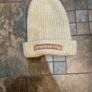 Knit Beanie - Cream